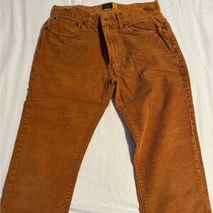 J Crew 5 Pocket corduroy pants 30w x 30l slim